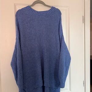 American Eagle Outfitters Blue Knit Sweater
